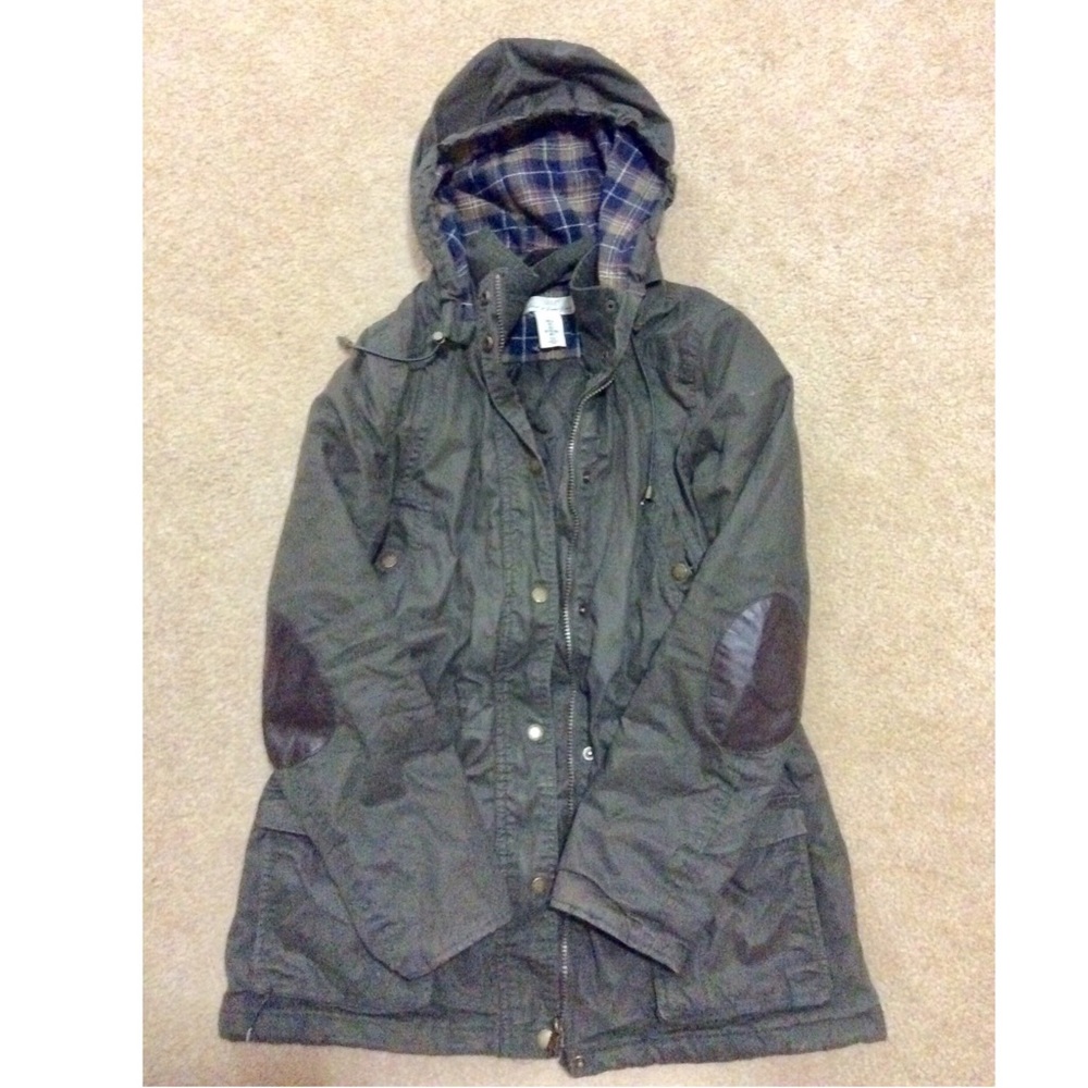 H&M army green jacket